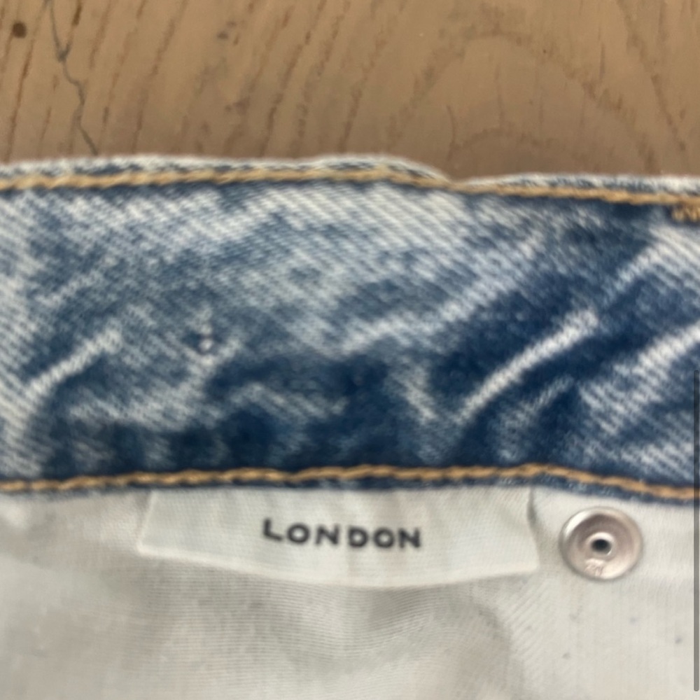 SLVRLAKE London - high waisted straight leg jeans. Heartache wash. - Picture 4 of 16
